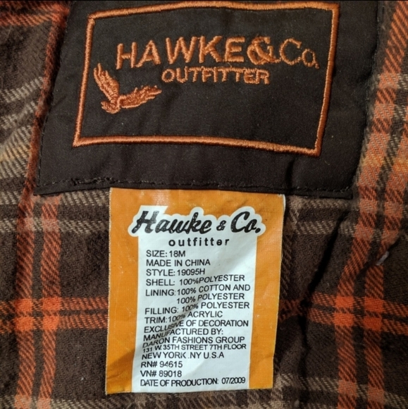 Hawke & Co Warm Brown Coat 18M - Picture 2 of 5